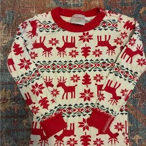 Hanna Andersson 5T 110 cm Dear Deer Pajama Top